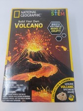 National Geographic STEM Toy Build Your Own Volcano Science Kit With Specimen