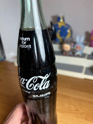 VTG 1970S GREEN COKE COKE A COLA BOTTLE FULL 16 OZ BUTLER MO | eBay