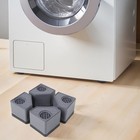 Vibration Dampening Foot Pads for Refrigerators with Moisture Proof Design