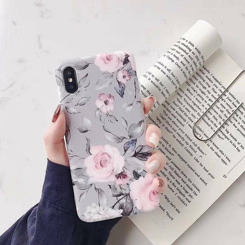 Flower Phone Cover 12 11 Pro Max XS Xr 7 8 Plus Case For iPhone SE Shockproof - Picture 8 of 18