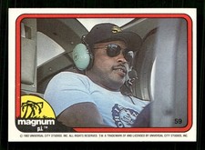 1983 Donruss Magnum P.i. 59 T.c. In Green Head Phones And Mic 1983 Donruss Magnum P.i. 59 T.c. In Green Head Phones And Mic