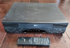 Zenith VR4206HF VHS With Remote VCR Recorder 4 Head HiFi Stereo WORKS