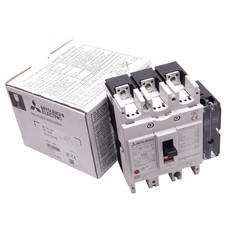 Mitsubishi NF125-SV 3P 100A Circuit Breaker w/ UVT Module, 3-Pole, 100A, 690VAC