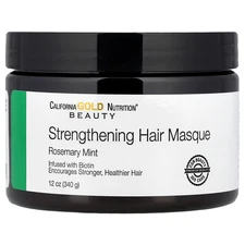 Strengthening Hair Masque, Biotin, Rosemary Mint, 12 oz (340 g)
