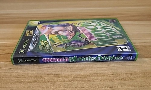 Oddworld Munch's Oddysee (Microsoft Xbox, 2001) Completo En Caja - Imagen 6 de 8