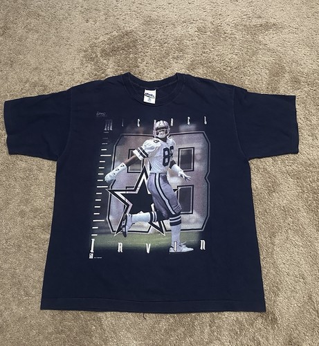 Vintage Dallas Cowboys Shirt Herren XL Pro Player Michael Irvin NFL Football 90s 