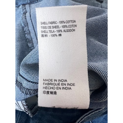 Cleobella 70's High Rise Bootleg Flare Jeans Cotton Women's Size Large Bohemian - Picture 8 of 10