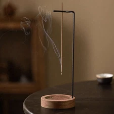 Incense Hanging Burner Lotus Insence-Stick Holder Ash Catcher Home Fragrance Kit