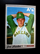 1970 Topps Jim Catfish Hunter #565