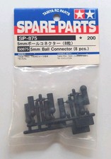 Tamiya 50875 5mm Ball Connector (8 Pcs.), (TA08/TB04/TB05/FF03/DB01/DF03) New 