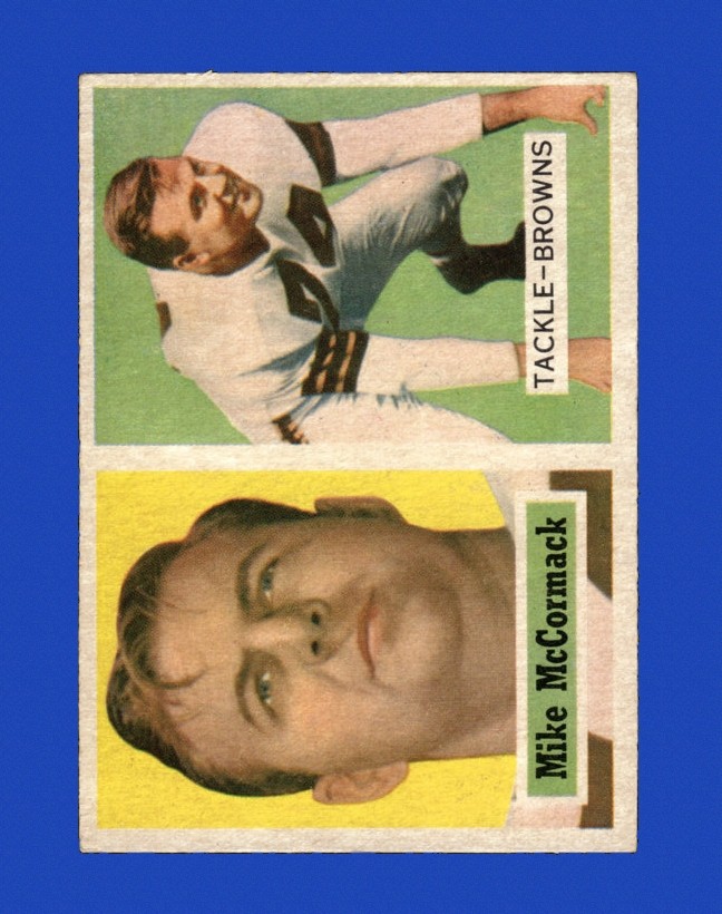 1957 Topps Set-Break #  3 Mike Mccormack EX-EXMINT *GMCARDS*