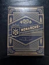 Monarch Playing Cards v1 Blue Theory 11 MINT Sealed