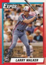2025 Topps Larry Walker 1990 Topps #T90-35 Montreal Expos