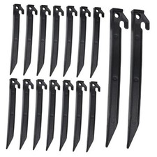 16 Pieces Plastic Inflatable Stakes,9 Inches Halloween Christmas Thanksgiving