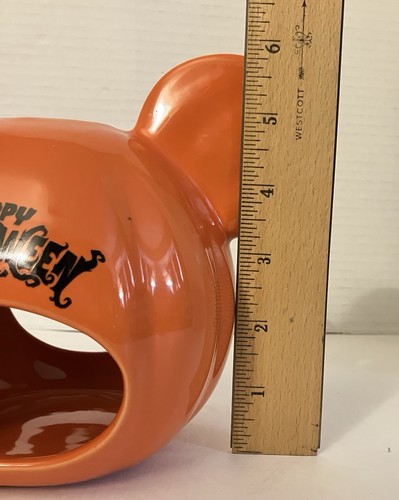 2024 Disney Parks Halloween Votive Candle Holder – Mickey Mouse Jack-O’-Lantern - Picture 6 of 7