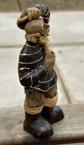Leonard Stockley Weymouth Studio Pottery Ceramic Fisherman Figure Slight Damage - Picture 7 of 15