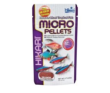 Hikari Tropical Semi-Floating Micro Pellets Fish Food, 0.77 Oz 22g