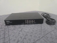 Dell PowerConnect 2808 8-Port Gigabit Managed Ethernet Switch w/Power Cord