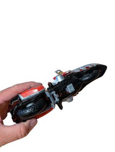 Bandai 2003 Power Rangers Dino Thunder Red Ranger Raptor Cycle - Picture 3 of 3
