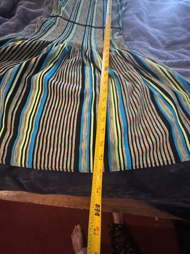 BCBG MaxAzria Dress XXS Stripe Fit & Flare Sleeveless Fit & Flare Y2K Retro Mod - Picture 7 of 8