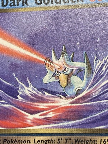 Dark Golduck 37/82 Team Rocket 1st Edition Uncommon Pokémon Card TCG MP - Picture 9 of 16