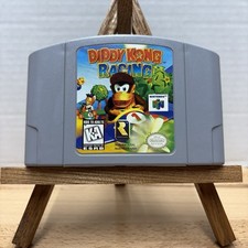 Authentic Nintendo 64 N64 Diddy Kong Racing Game Cartridge ONLY Tested Works Pic