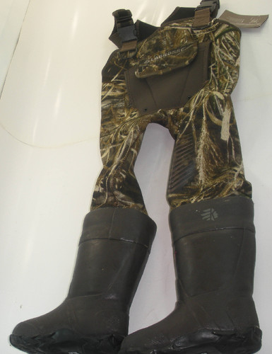 Lacrosse 700320M-13 Boys Youth 3.5mm Neoprene 1000G Mallard 2 Wader - Picture 2 of 3