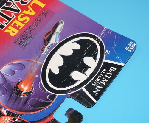 BATMAN RETURNS LASER BATMAN MOC MOSC US CARD 1991 KENNER READ - Picture 6 of 9