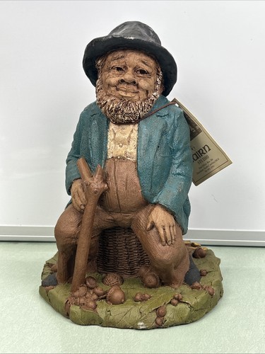 Tom Clark Figurine Cairn Lawrence Sitting Man Edition Signed 1983 New With Tags