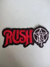 Rush Band Patch 90s Hard Progressive Rock Metal Embroidered Iron On 2.25x5.25”