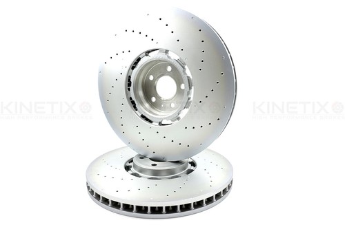 FOR AUDI RS6 C8 RS7 4K FRONT REAR BRAKE DISCS 420mm 370mm 4K0615301Q 4K0615601A - Picture 2 of 9