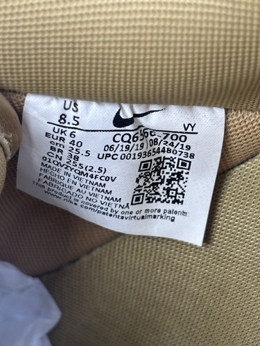 Nike Air Force 1 Low Metallic Gold Turnschuhe CQ6566-700 UK Größe 6!! - Bild 7 von 13