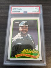 1989 Topps - Dave Parker #475 PSA Graded 5 Oakland Athletics 