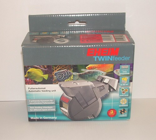 Eheim Doppelt Automatisch Fisch Futterspender 3582000. Aquarium,