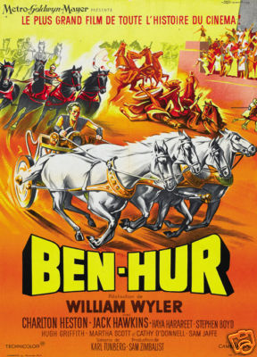 Ben-Hur Charlton Heston vintage 1959 movie poster print | eBay