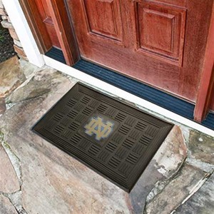 Details About Notre Dame Door Mat Vinyl
