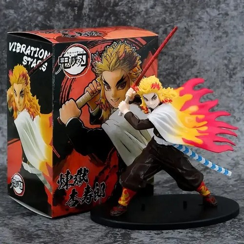 7" Demon Slayer Kimetsu No Yaiba Hashira Kyojuro Rengoku Anime Action Figure