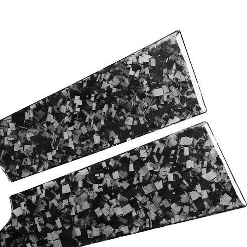 5×Forged Carbon Fiber Center Console Dashboard Panel Trim For Ford Mustang 2015+ - Picture 7 of 9