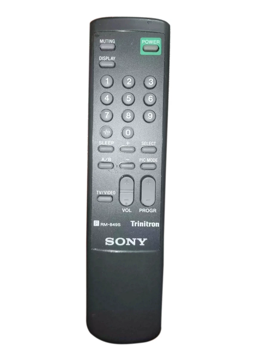 Sony Trinitron Tv Remote Control for sale | eBay
