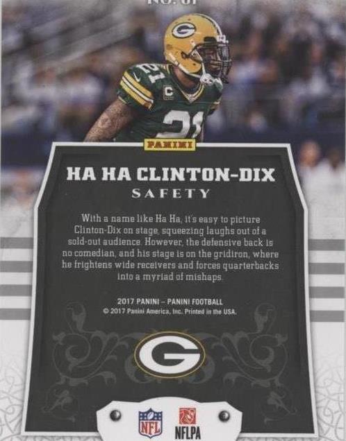 2017 Panini Ha Ha Clinton-Dix #61