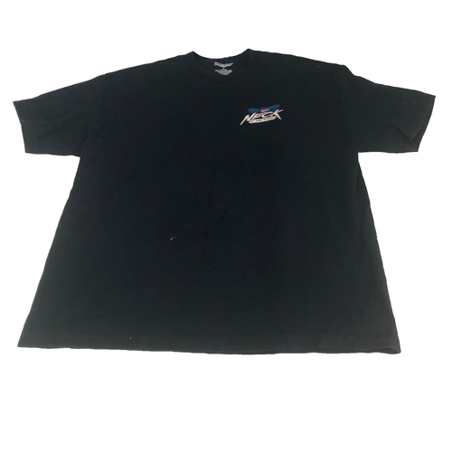 Aceademy men's Redneck Fireworks Graphic print T-shirt XL black 100% cotton - Picture 2 of 7