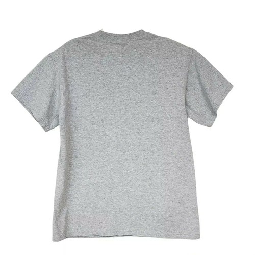Gildan Men's T Shirt Size Medium Gray Graphic Tee Short Sleeve Carborundum - Picture 2 of 6