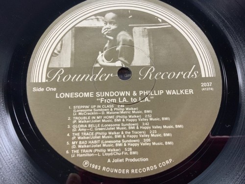 L5-74 LONESOME SUNDOWN & PHILIP WALKER From LA. To L.A. - 1983 - 2037 - Picture 6 of 8