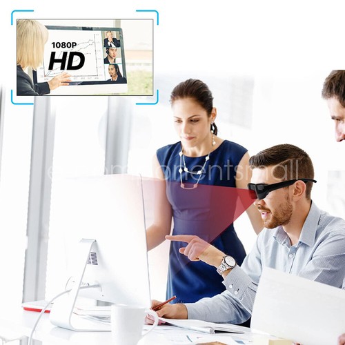 Premium Glasses with Security Camera Lens 1080p Sport Video Sound DVR Recorder - Picture 9 of 19