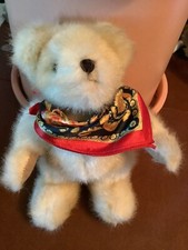 Boyds Bear 7  Silk Scarf  Fully Jointed