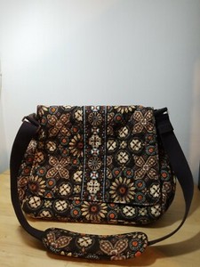 vera bradley messenger baby bag