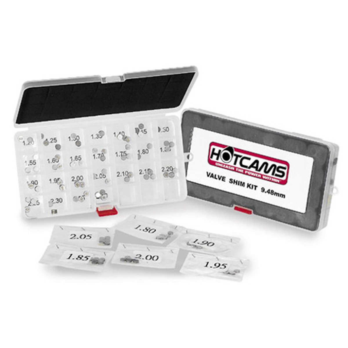 hs（6点） Hot Cams Valve Shim Set 9.48mm OD 1.20-3.20 1988-2016