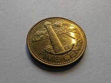 2002 Barbados 5 Cent Coin