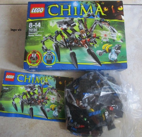 Lego 70130 Legends of Chima Sparratus Spider Stalker notice boite complet CNB115 - Bild 1 von 2