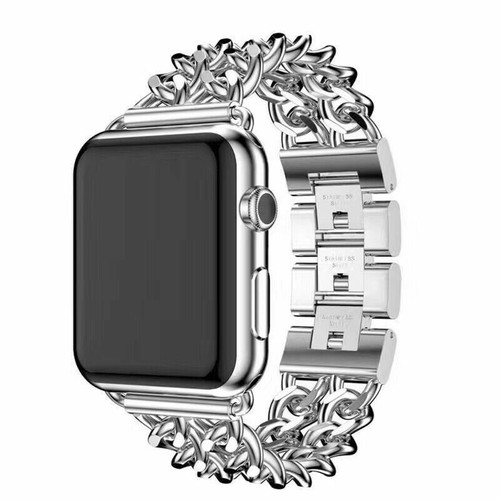 Chain Band iWatch For Apple Watch Stainless Steel Strap Series 10 9 8 7 6 5/4/3 - Picture 16 of 16